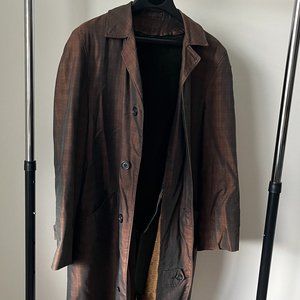 VINTAGE Overcoat with Zippered Liner